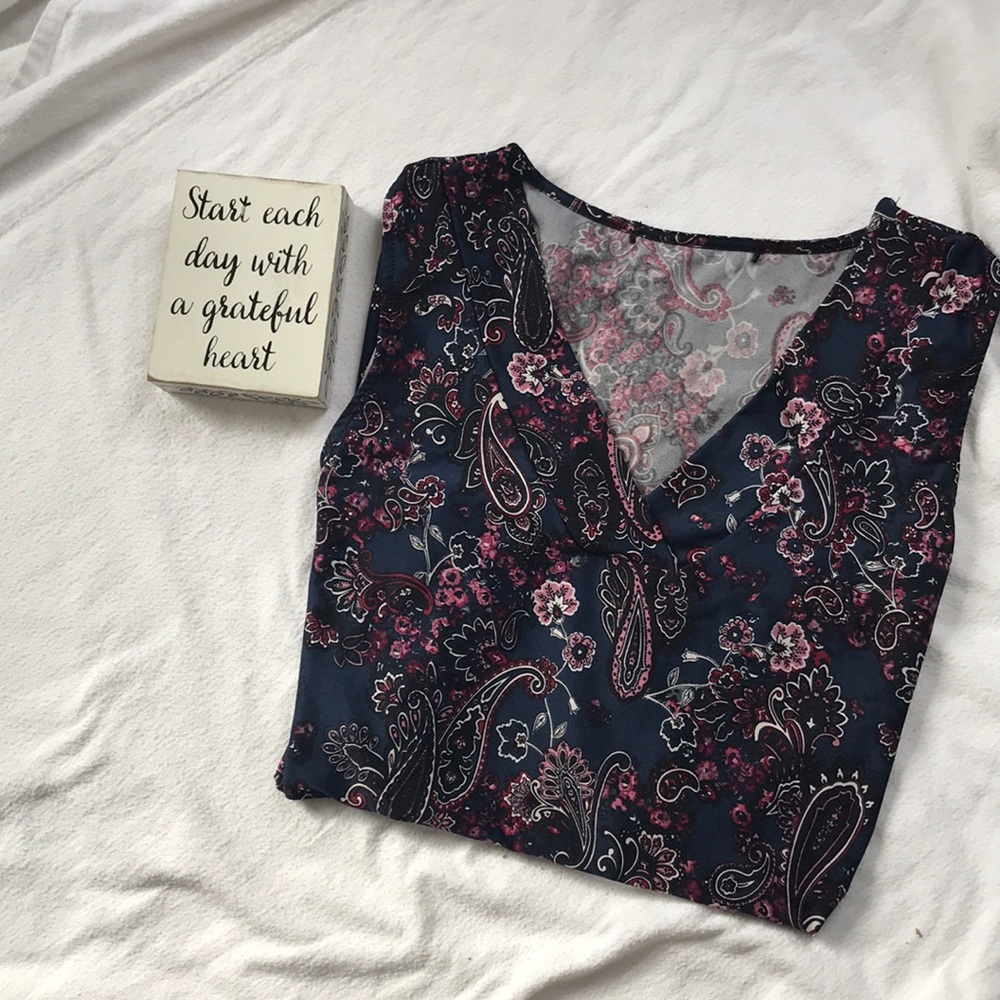Paisley Work Tank